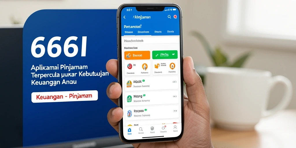 Antarmuka pengguna aplikasi 666I yang sederhana dan efisien.