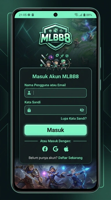 Panduan Masuk Akun mlbb8 untuk Pengguna Android